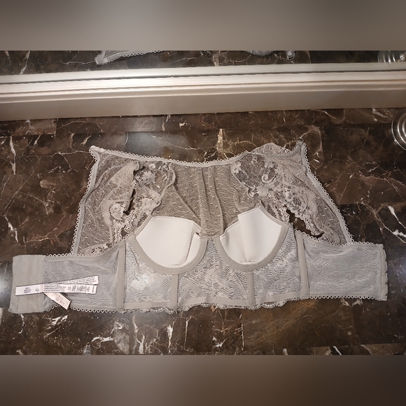 Victoria's Secret Lace Bralette in Gray - Picture 7 of 14